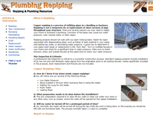 Tablet Screenshot of plumbingrepiping.com